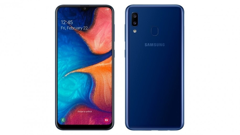 Samsung Galaxy A20 – Blue
